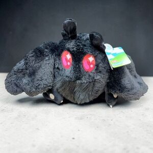 Squishable Mini Mothman Plush Magnetic Black Cryptid Stuffed Animal 7 Inch NWT